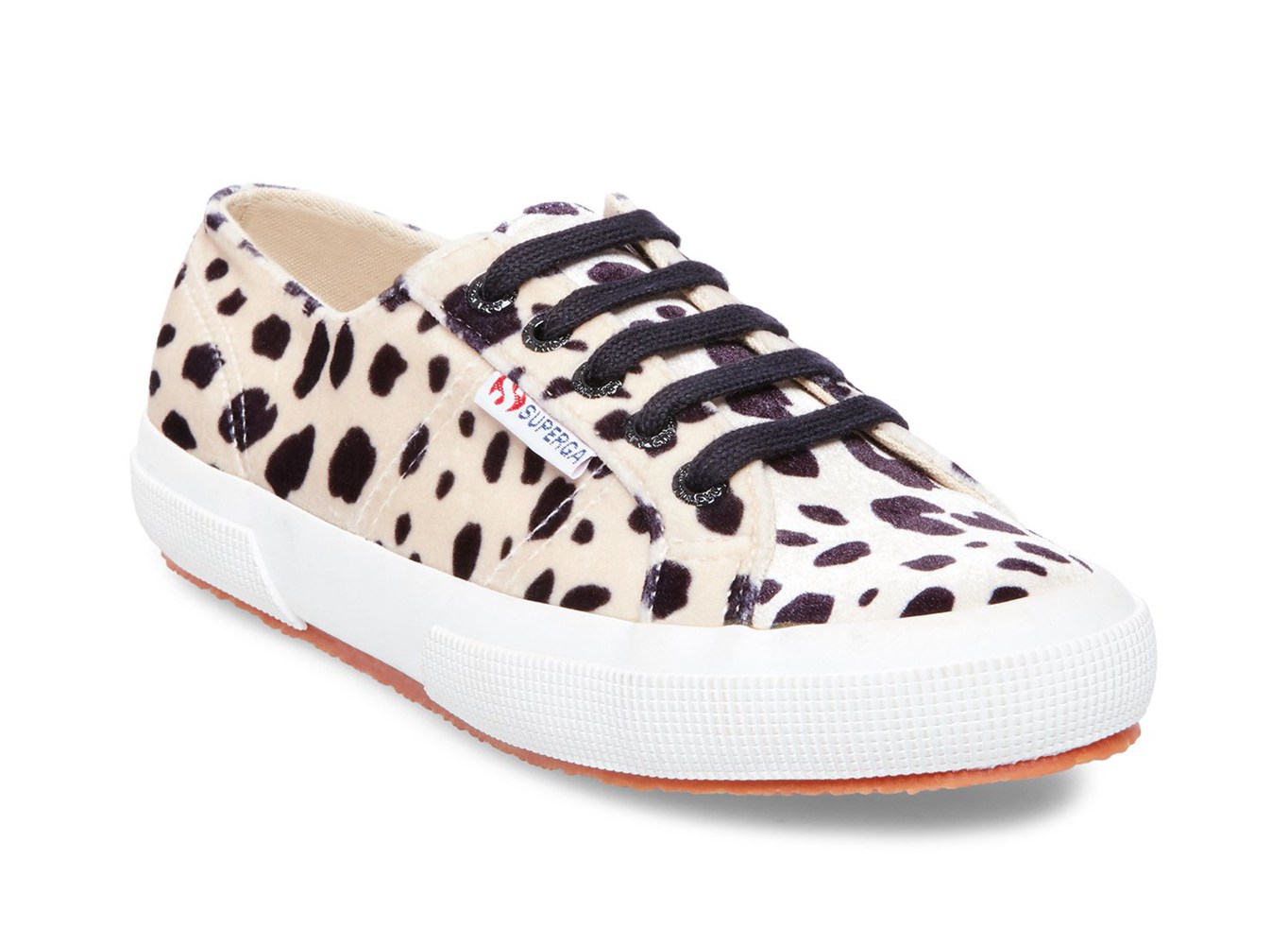 Zapatillas Superga Mujer Beige/Marrones - 2750 Fanvelvetw - 173280EXI